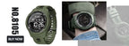 Military Watches Men Sport  Watch Waterproof Alarm Clock Dual Time Wristwatches Digital 8049B Army Watches Military