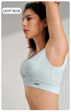 Sports Tops Women's Gym Sexy Underwear Sports Bra Tank Top Gathering Shockproof Women's Sports Underwear High Elasticity