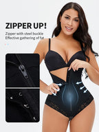 AfuliA Full Body Shaper Fajas Colombianas Reductive Girdles Flat Belly Slimming Belt Waist Trainer Butt Lifter Shapewear Corsets