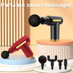Long endurance TYPE-C mouth electric massager with six adjustable levels, silent fascia gun, multifunctional button fascia gun