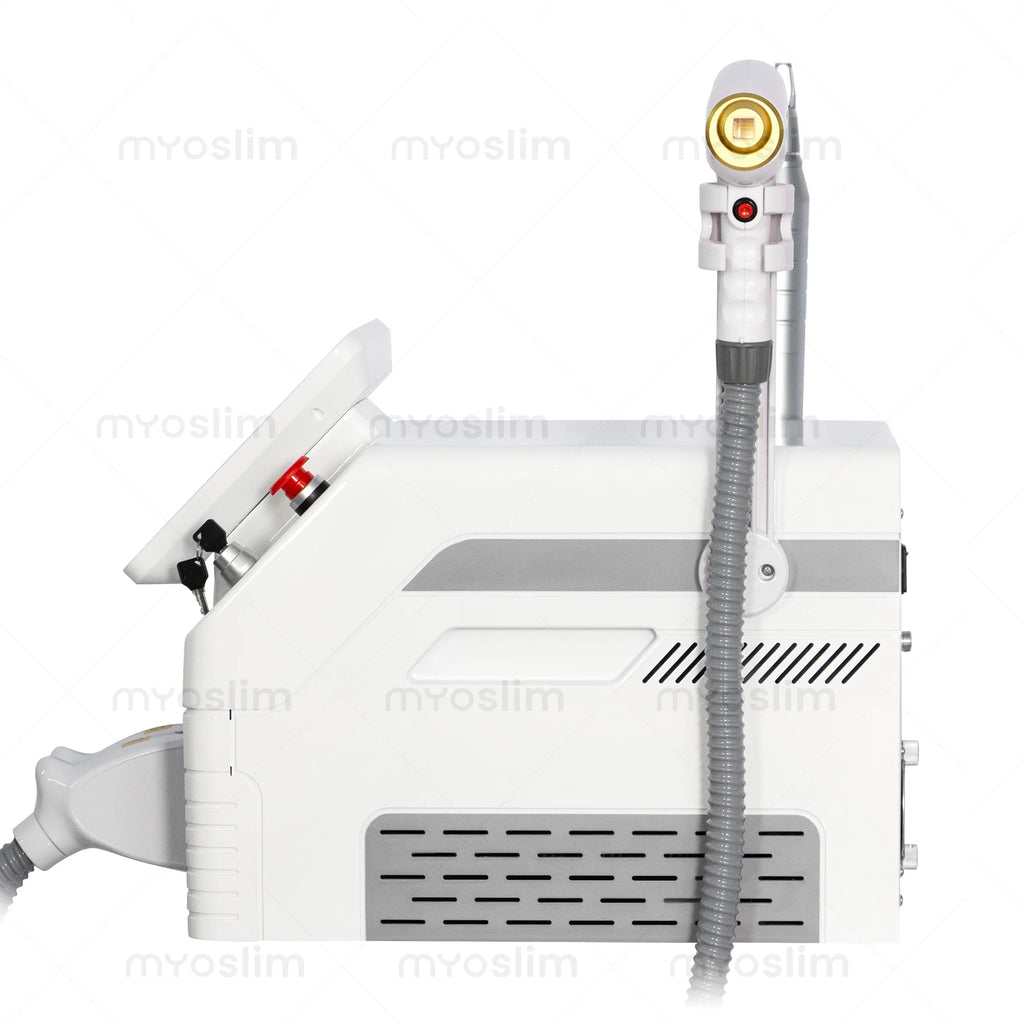 2IN1 Picosecond 808nm Diode Laser Hair Removal Machine Alexandrit 5000W Permanent Painless Tattoo Cooling Body Removal Equipment
