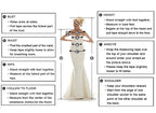 Msikoods Customized Strapless Satin Wedding Dress A Line Floral Embroidery Elegant Bride Gown Pocket Women Simple Bridal Dress