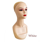 Plastic Mannequin Model Head for Display Wigs  Plastic Mannequin Head For Wig Stand For Wigs Display Making Wigs Manikin Head