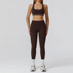 Yoga Set 2/3PCS Sports Outfits Women Clothes Fitness Tracksuit Gym Legging Workout Long Sleeved Female Bra Yoga Suit Sportswear