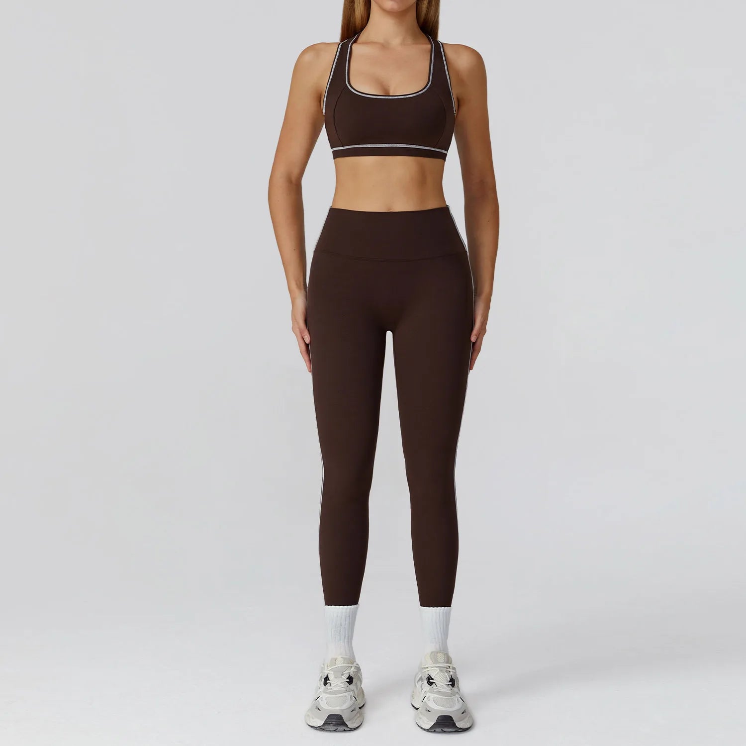 Yoga Set 2/3PCS Sports Outfits Women Clothes Fitness Tracksuit Gym Legging Workout Long Sleeved Female Bra Yoga Suit Sportswear