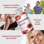 Kexinsh Astaxanthin Capsules 20mg Promotes Cardiovascular Health and Accelerates Metabolism supporting Eye, Joint & Skin Health