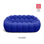 Italian Minimalist French Internet Celebrity Bubble Soccer Cream Styling Sofa Design