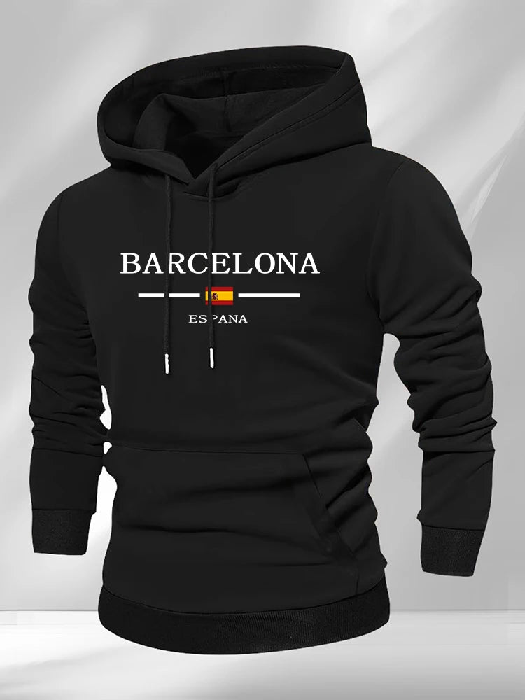 Men's Tracksuit Printing Casual Hoodies Sweatshirts Outfits Outdoors Gym Sports Jogging Clothing Autumn Winter Fitness 2 Pcs Set