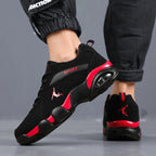 Men's Road Running Shoes, Lace-Up Closure, Suitable for All Seasons, Low-Top Trendy Versatile Hiking Shoes, Tennis Casual Walking Fitness Hiking Shoes - the Perfect Sports Shoe for Outdoor Adventures, Ideal for Sports Enthusi