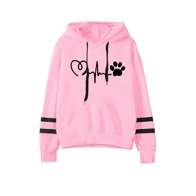 Women's Tracksuit Daily Casual Fashion Hoodies Hot Sale Single Piece Stripe Sweatshirt and Pants Comfort Outdoor Jogging Quality