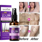 Natural Hair Inhibiting Spray Gently Soothes Nourishes Skin Painless Depilatory Agent Inhibits Hair Growth in Chest Armpit Thigh