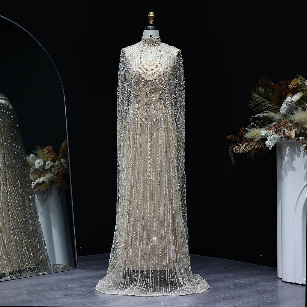 Customized Evening Dresses Luxury sexy Prom Dress Caftan Nude Wedding Formal Elegant Exquisite High Quality Party Gown for Women