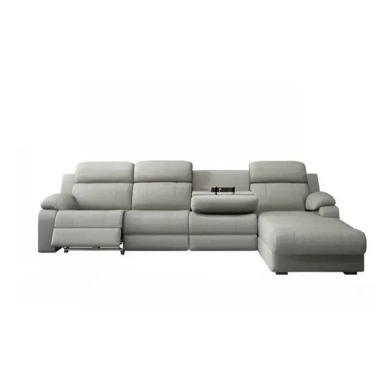 Classic Cheap Electric Recliner Sofas Gray Design European Quality Living Room Sofas Luxury Modern Divano Soggiorno Furniture