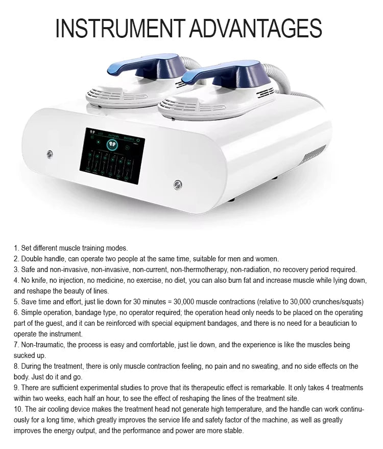 NEW Portable Emsnova Machine Pelvic Floor Training Body Slimming Electrical Muscle Stimulation Non Invasive Professional Be