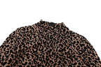 Nibber See Through Sexy Leopard Mesh Jumpsuit Women Sexy Hipster Zip Stretch Midnight Workout Autumn Fitness Street Overalls