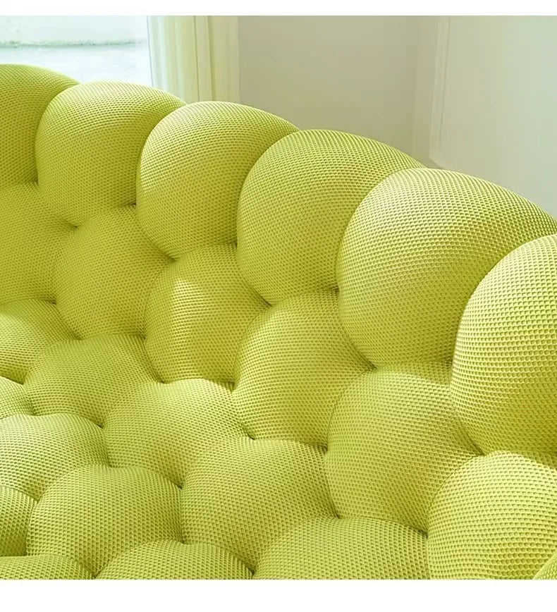 Compressed vacuum cross-border honeycomb pull-point bubble sofa special-shaped hall football three-person lazy sofa