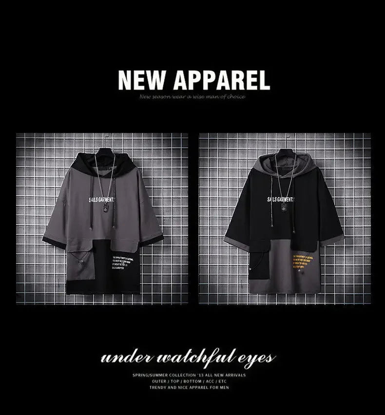 Pants Sets Print Sports Suits Jogging Clothes for Men Hoodie Tracksuit Alphabet Male T Shirt Sweatpants Top Basic Regular Fit S