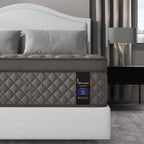 10"12"14"Twin Full Queen King Size Mattress in a Box Hybrid Spring Memory Foam,Euro Top Mattresses Medium Firm for Motion Isolat