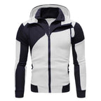 2024 New Autumn Men Sweatshirts Long Sleeve Jacket Hoodie Zipper Closure Jacket Male Hoodies Sweatshirt Slim Fit Male Clothing