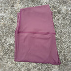 Solid Color Back Waist Pocket High Waist Yoga Legging Women Sport Cropped Pants Butter Athletic Gym Comprehensive Training Jog
