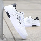 Men Sneakers 2026 Summer Men's White Sports Shoes Fashion Male leather casual Shoe Zapatillas Hombre Chaussure Homme