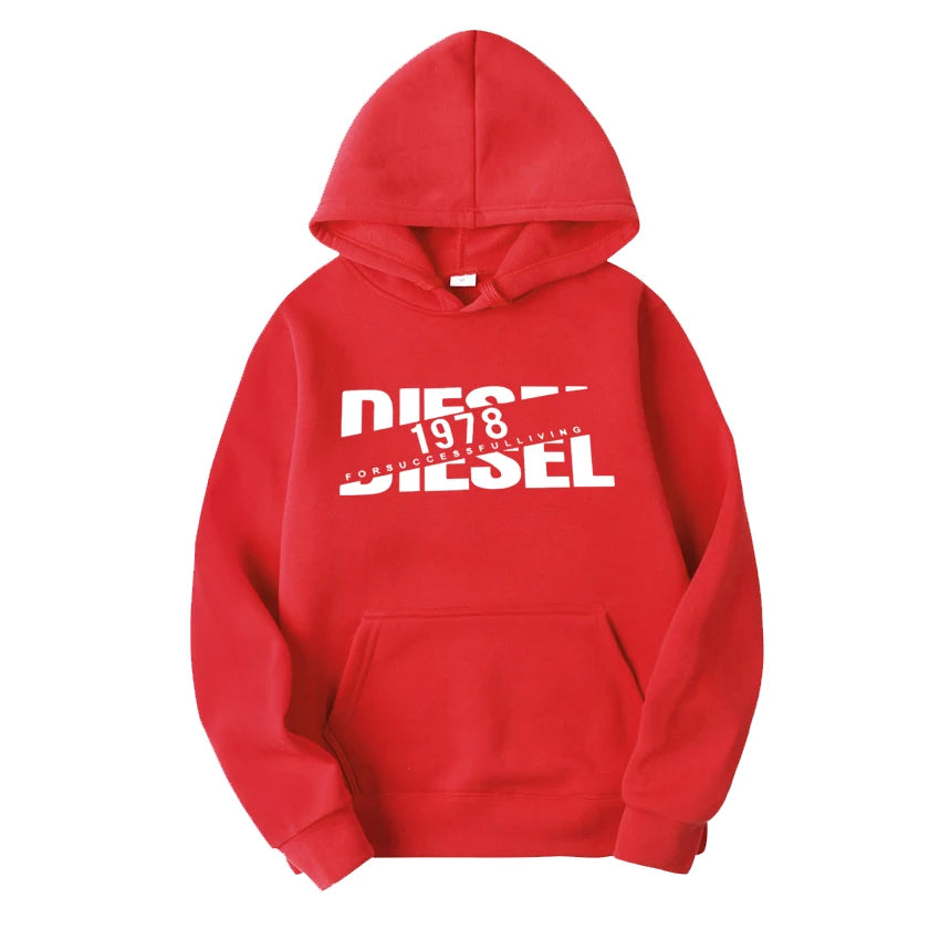 Men's hooded sweatshirt for autumn and winter warm and windproof comfortable long sleeved top jogging hooded sweatshirt hoodie