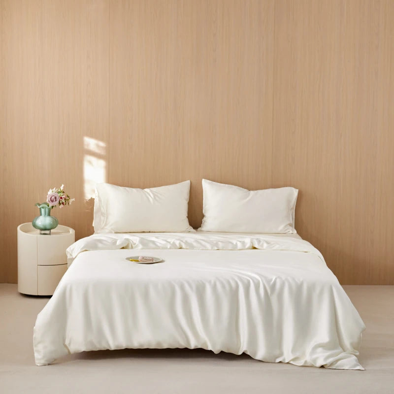 Eucalyptus Lyocell Bedding Set 1pc Duvet Cover Summer Cooling Bamboo Bed Covers