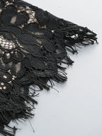 Sexy Spaghetti Strap V Neck Lace Long Dress Women Black Floral Lace Sleeveless Bodycon Dresses Elegant Evening Celebrity Party