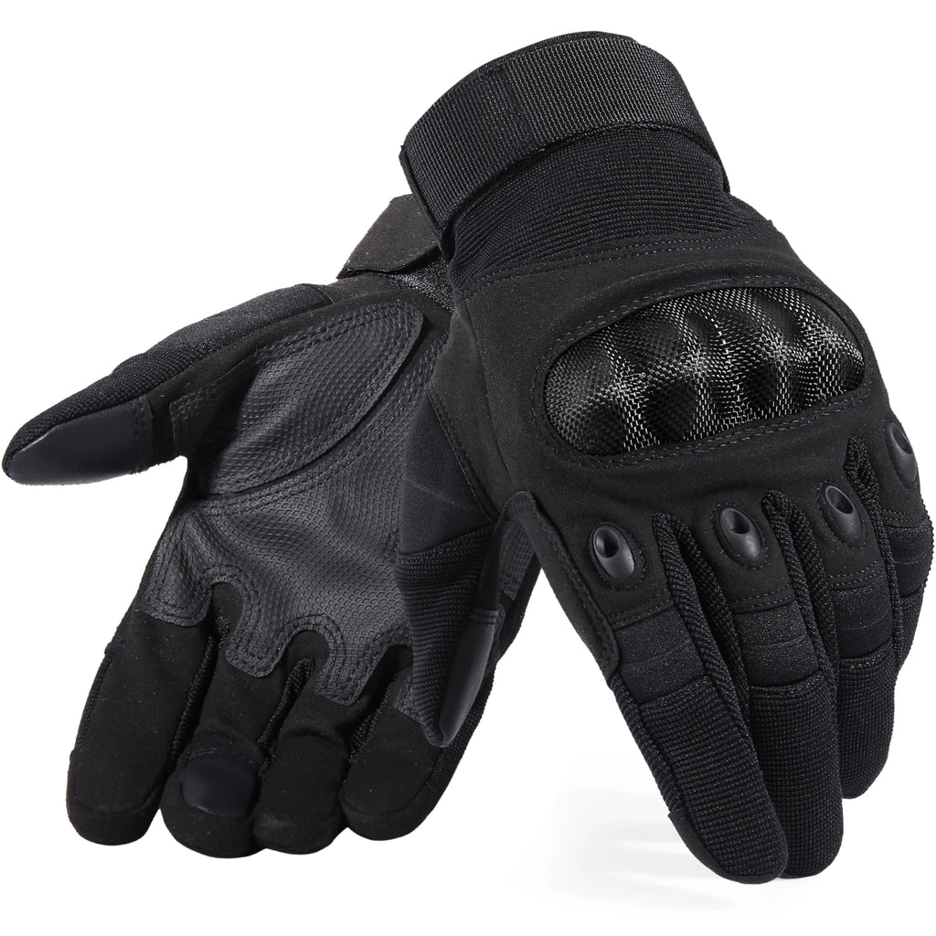 Full Finger Hiking Gloves Touch Screen Anti Slip Outdoor Gloves Breathable Grip Gloves for Hunting Cycling Fishing Camping Sport