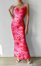 Women's Dresses Blue Jean Print Sleeveless Strapless Midi Bodycon Maxi Dress 2026 Sexy Vestidos Club Party Evening Sundress