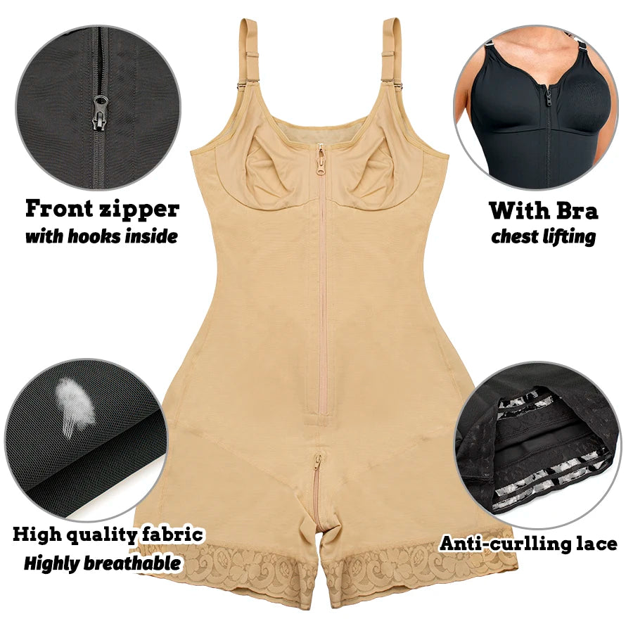 Faja Shapewear Slimming Girdle Reductive Corset Colombian Body Shaper Butt Lifter Seamless Bbl Sheath Women Compression Garments Secondary image