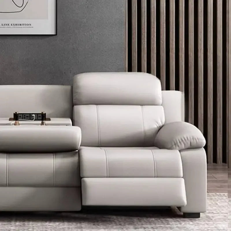 Classic Cheap Electric Recliner Sofas Gray Design European Quality Living Room Sofas Luxury Modern Divano Soggiorno Furniture