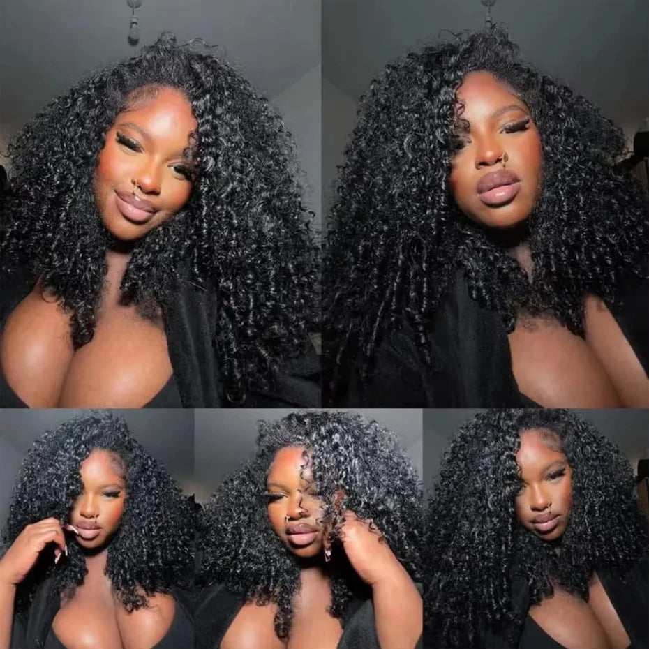 Burmese Curly Hair Bundles Raw Human Hair 1/3/4 Bundles Pixie Curly 100% Unprocessed Human Hair Weave Extensions For Women Wavy