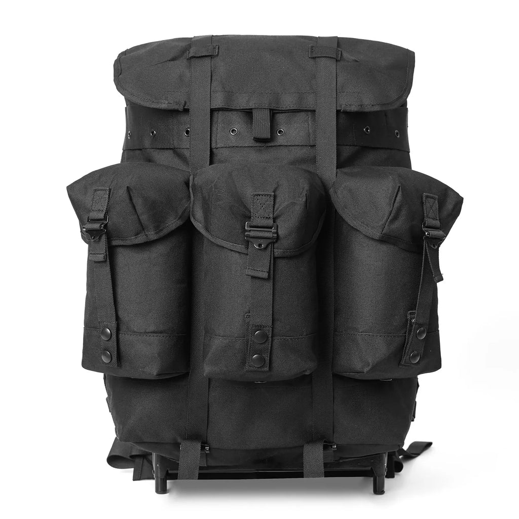 MT Military Alice Medium Pack Army Survival Combat ALICE Rucksack Backpack with External Metal Frame Olive Drab/Black/OCP