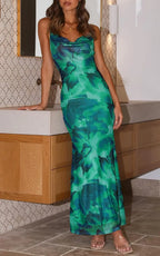 Women's Dresses Blue Jean Print Sleeveless Strapless Midi Bodycon Maxi Dress 2026 Sexy Vestidos Club Party Evening Sundress