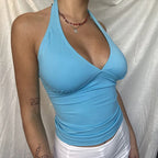 Sexy Off Shoulder Top Ladies 2026 Club Party Outfits Sheath Pure Sleeveless Bare Back Sexi Women Summer Crop Top