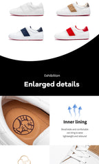 Women Casual Shoes White Flat Board Shoess Balance Technology Press Insole Comfort Sneakers Luxury Brand 2026 New