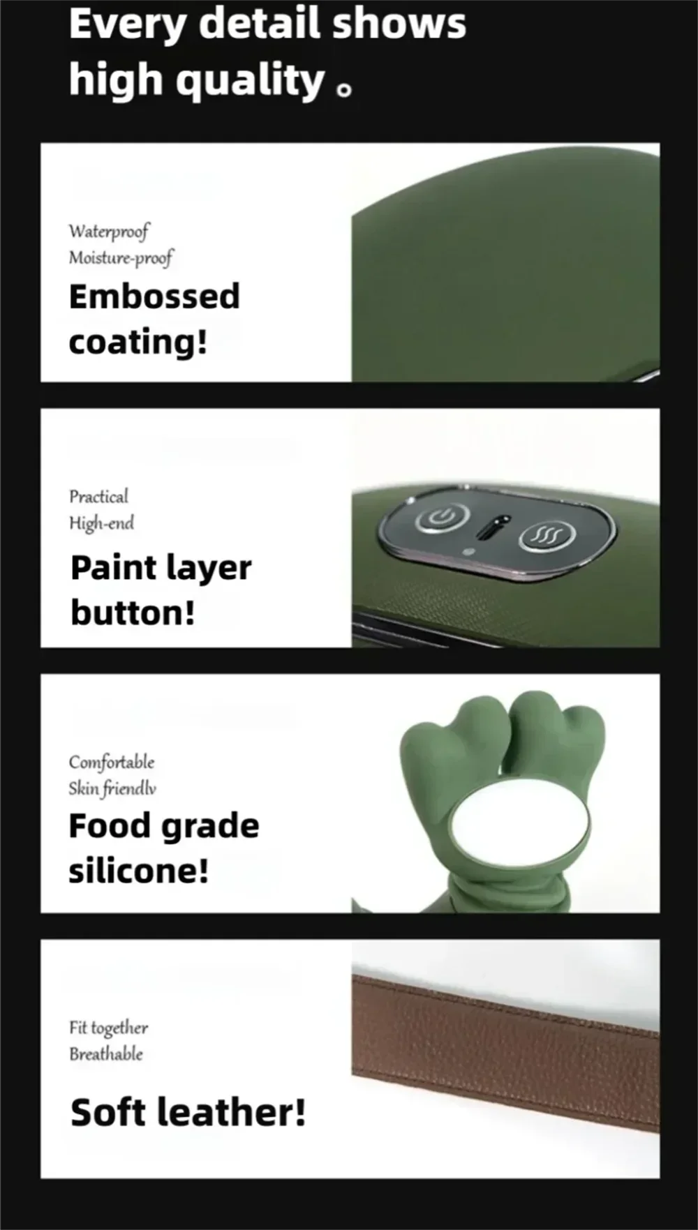 Bionic Finger Neck Shoulder Massager Wireless Neck Cervical Trapezius Kneading Massage Shawl Brushless Motor Neck masajeador