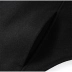 Woolen Zipper Loose Short Jacket Women Long Sleeve Lapel Solid 2025 Autumn Winter Commute Coat Street Office Warm Ladies Outwear