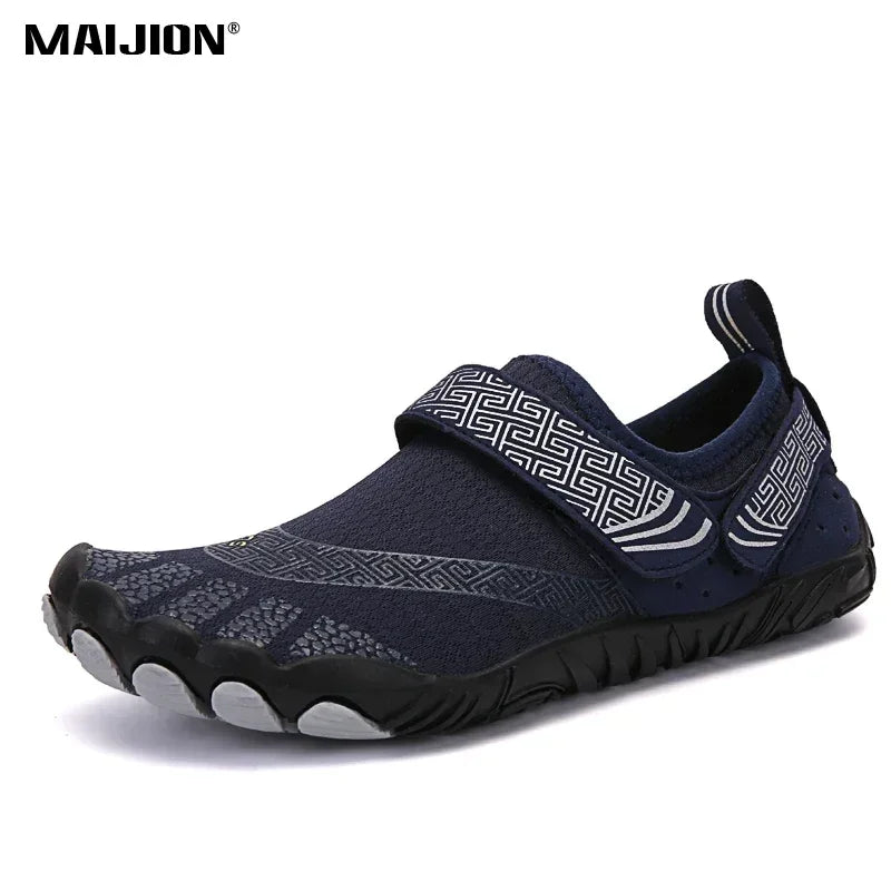 Men Women Elastic Beach Barefoot Seaside Aqua Shoe Quick-Dry Breathable Surf Wading Shoe Non Slip Upstream Swimming Water Shoe