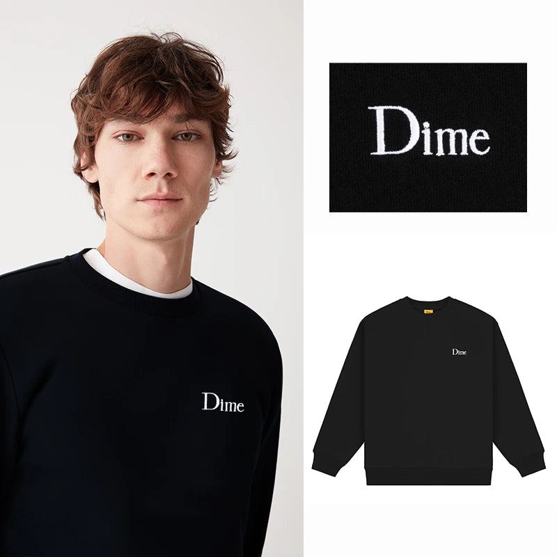 Japanese Style Luxury Brand letter Embroidery Men Women Sweatshirts Autumn Winter Long Sleeve Cotton Hoodie Classic Tops Main image