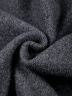 New Mens Round Neck Sweatshirt Solid Color Loose Casual Pullover Men Fashion Warm Long Sleeve Hoodies Men Clothing
