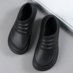 Work Shoes Waterproof, Oil-Proof, Non-Slip, Thick-Soled, Wear-Resistant, Special Soft-Soled Labor Protection Shoes for Kitchen C