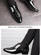 Oxfords Leather Men's Shoes Casual Dress Men Lace Up Breathable Formal Office for Man Big Size 38-48 Flats 2026