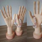 Mannequin Hand Women's Lifelike Soft Model for Jewelry Display Nail Art Manicure Fashion Teaching