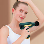 Long endurance TYPE-C mouth electric massager with six adjustable levels, silent fascia gun, multifunctional button fascia gun