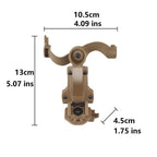 BOOIU Tactical Headset Holder Fast Helmet Rail Mount Adapter Multi-Angle Rotation Pickup Headphone Bracket OPS CORE ARC/Wendy