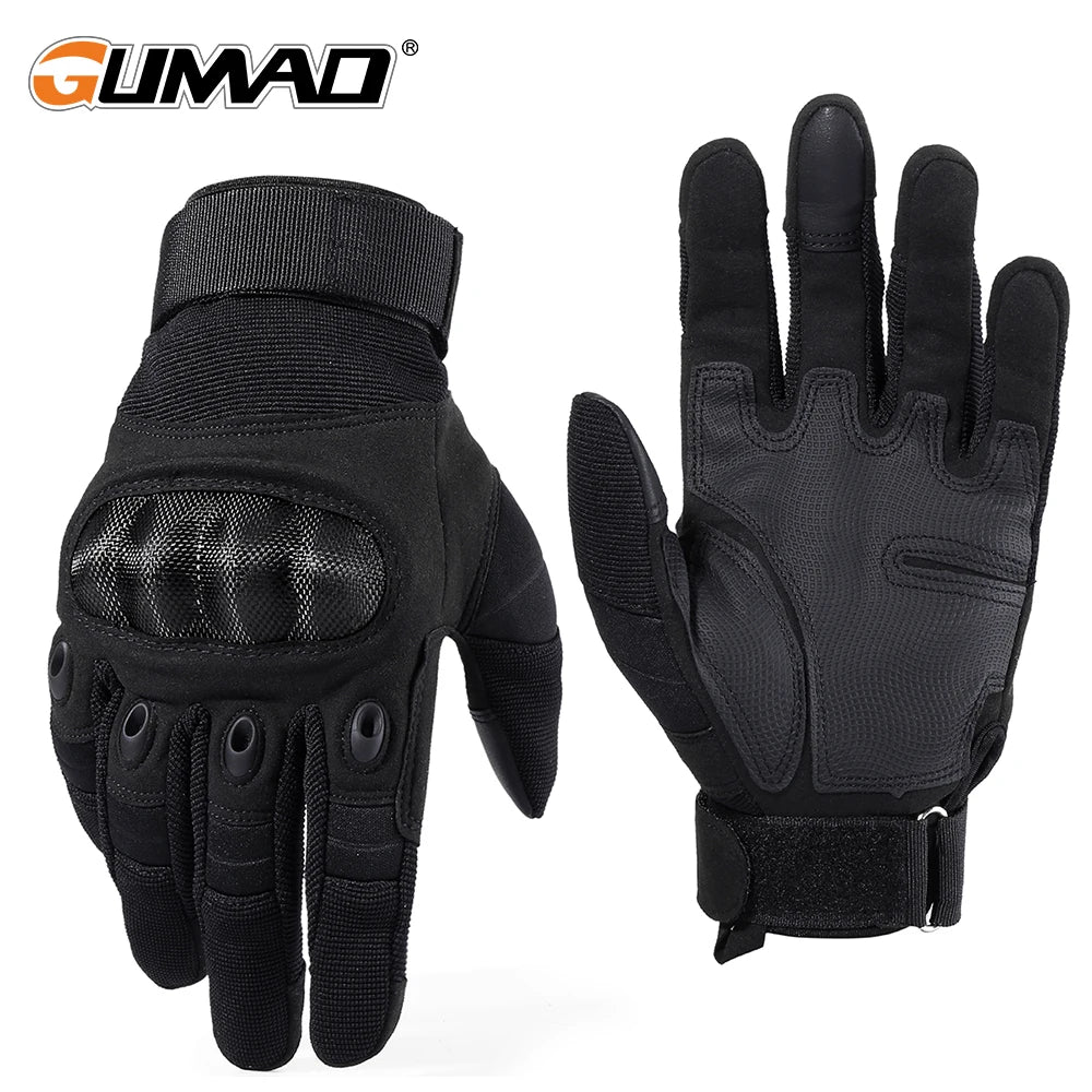 Full Finger Hiking Gloves Touch Screen Anti Slip Outdoor Gloves Breathable Grip Gloves for Hunting Cycling Fishing Camping Sport