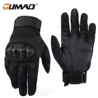 Full Finger Hiking Gloves Touch Screen Anti Slip Outdoor Gloves Breathable Grip Gloves for Hunting Cycling Fishing Camping Sport