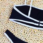 Woman Swimwear 2026 High Waist Bikinis Shorts Women's Swimsuit Luxury Ribbed Two-piece Bathing Suits Summer Bikini Set Swim Suit
